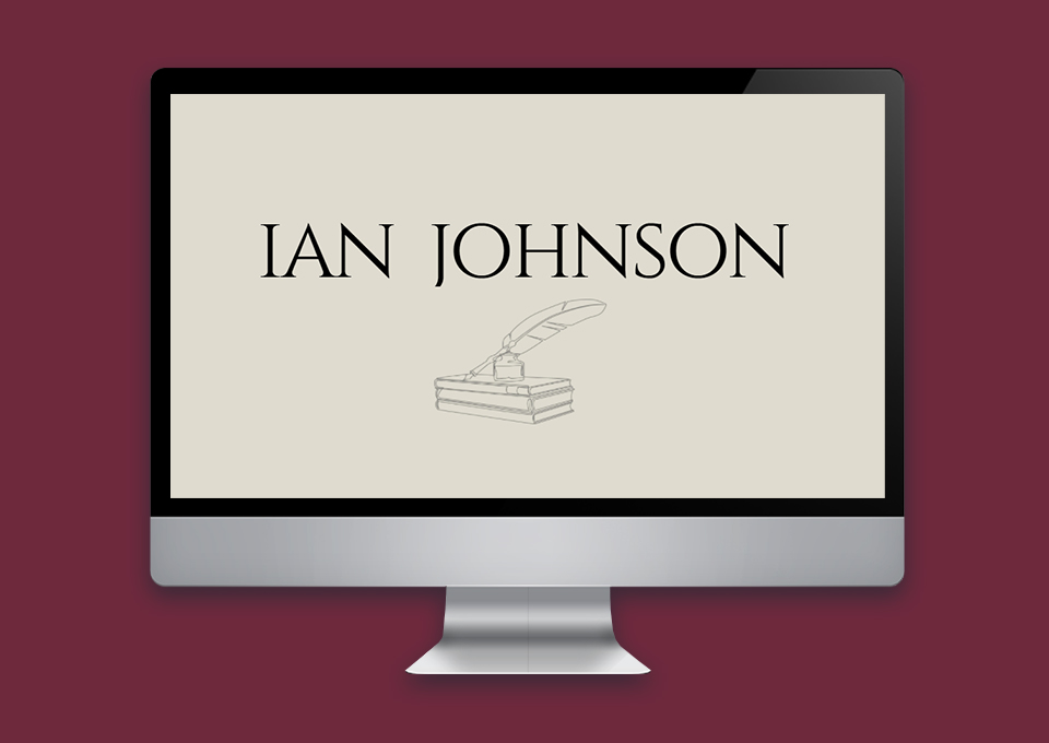 Ian Johnson Website Relaunch